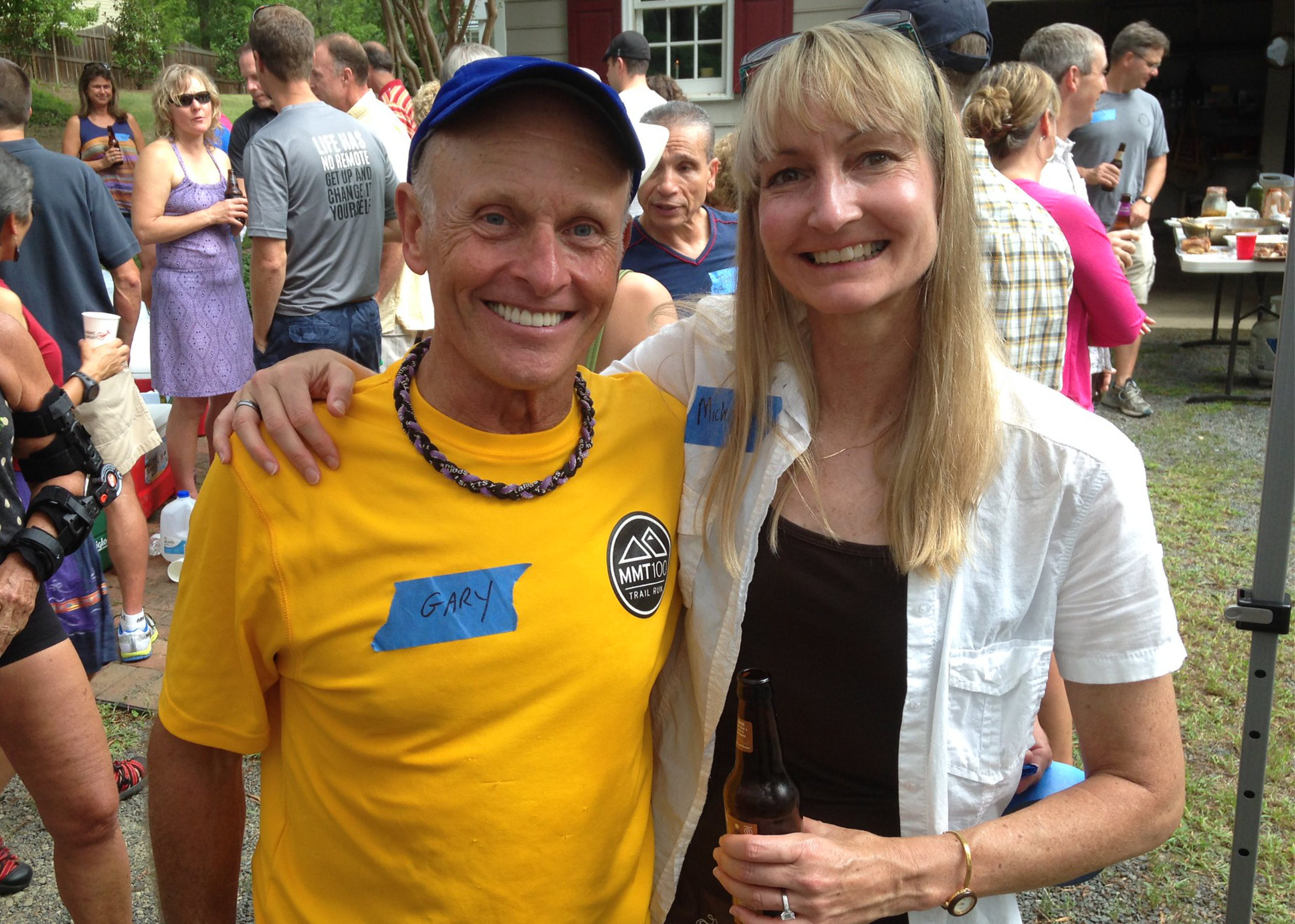 Gary Knipling with Michele Harmon