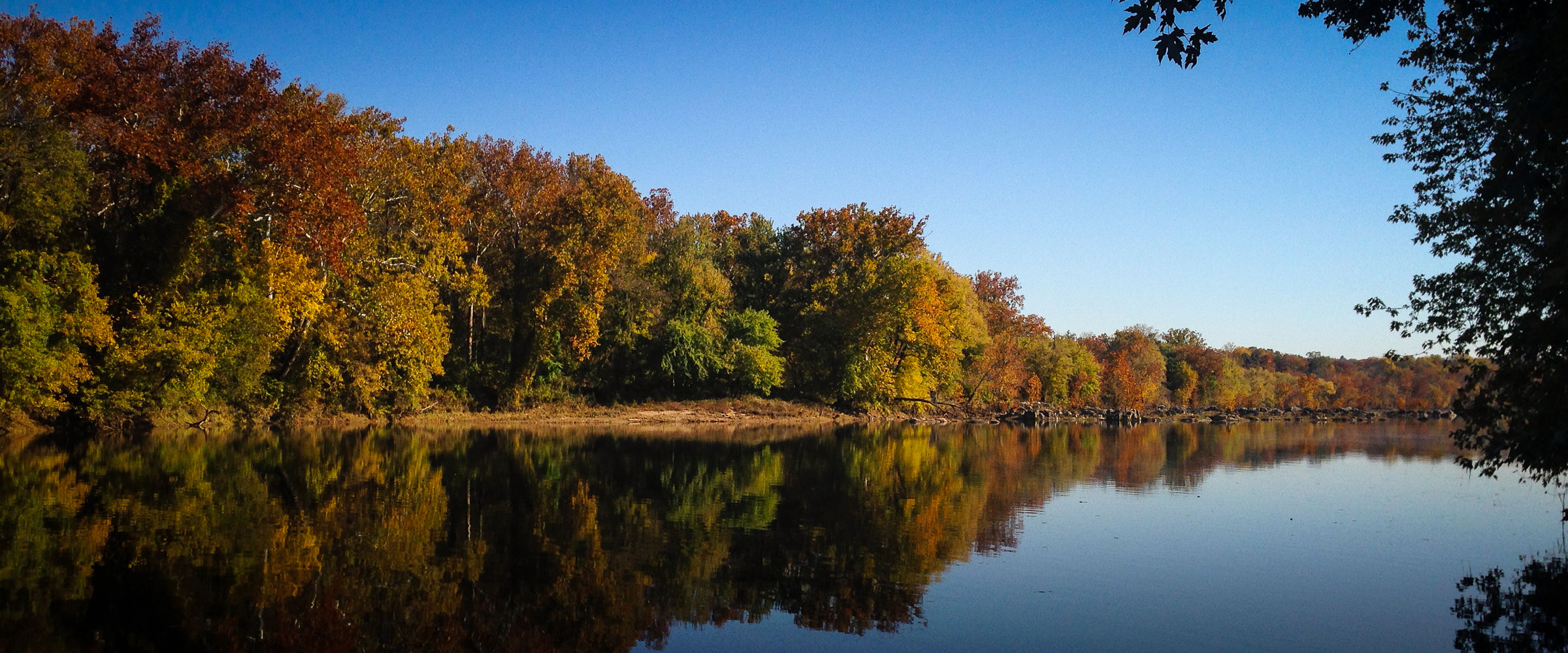 Along the Potomac, just downstream from the American Legion Bridge