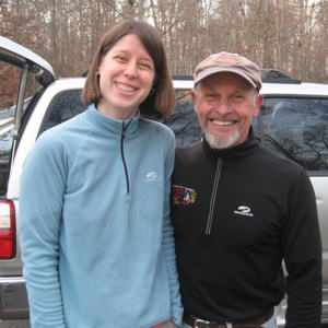 Volunteer Wendy Marszalek with RD Gary Knipling