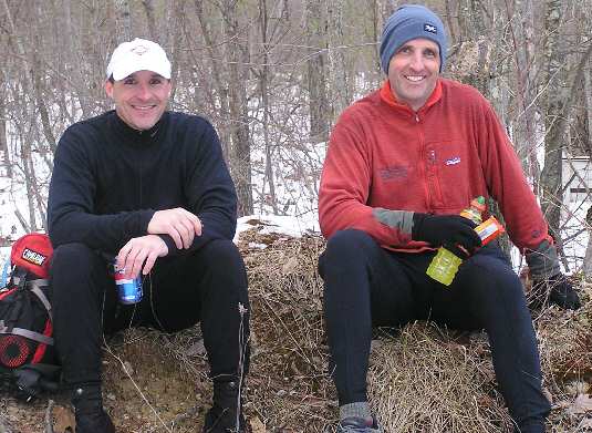 Mike Bur and Quatro Hubbard at Moreland Gap