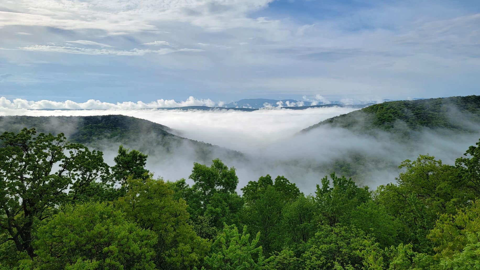 Clouds over Fort Valley
