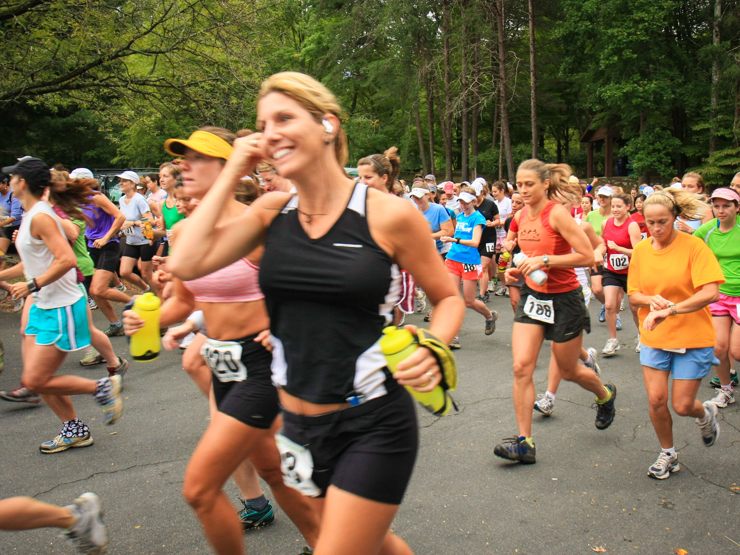 Starting the 2009 Women’s Half Marathon